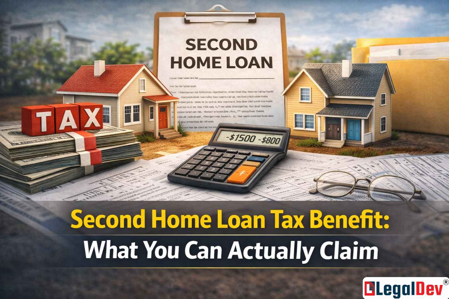 Second Home Loan Tax Benefit  Section 80C & 24